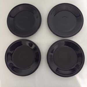 Set of 4 Fiesta Fiestaware Plum Purple Salad Dessert Plate Set 7 1/4"